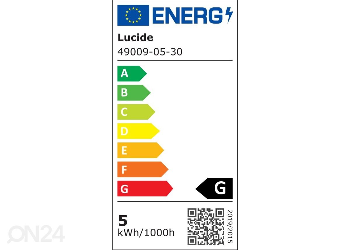 Светодиодная лампа GU10 5W, черная увеличить