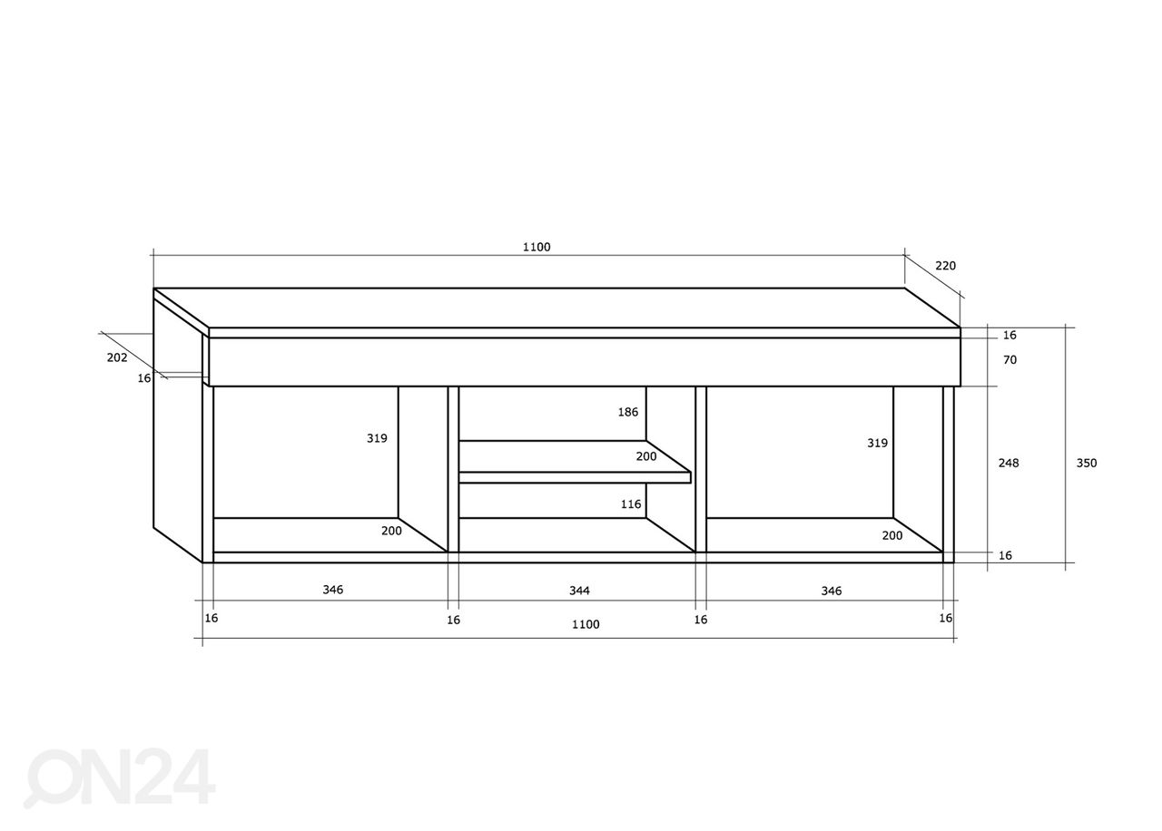 Секция Cobh 240 cm увеличить