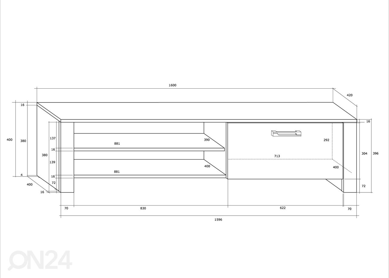 Секция Midleton 295 cm увеличить