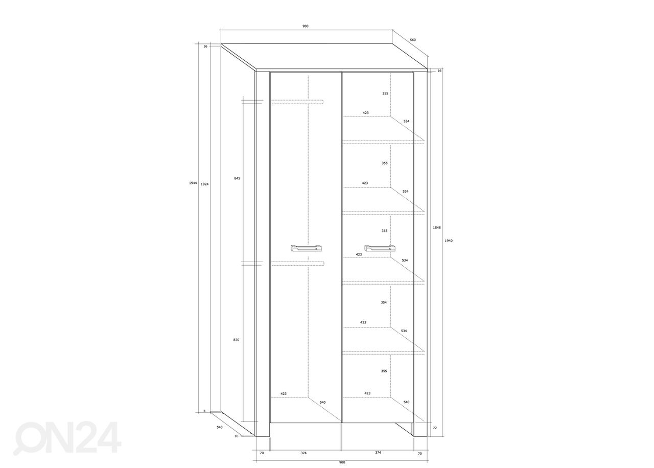 Секция Midleton 295 cm увеличить