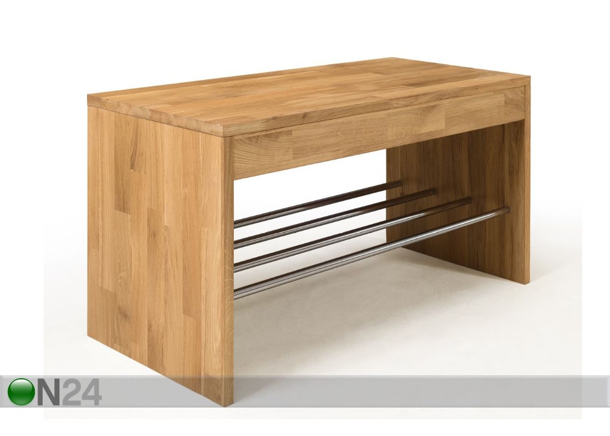 Скамья из массива дуба Dan увеличить