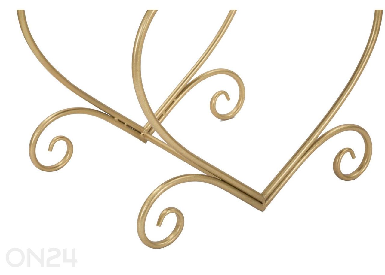 Скамья Heart, кремово-золотистый увеличить