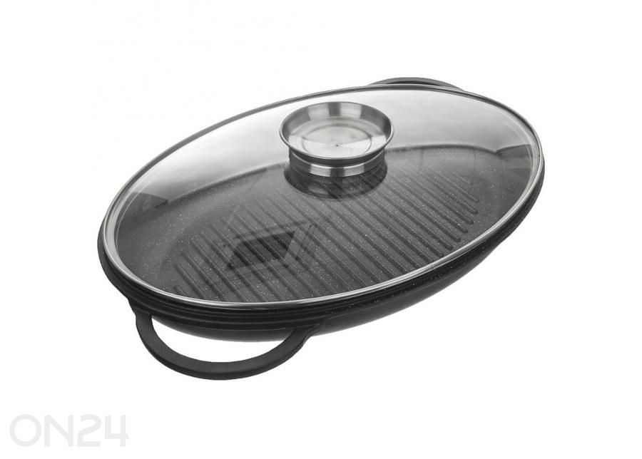 Сковорода-гриль с крышкой Grande 43x28x6 см увеличить