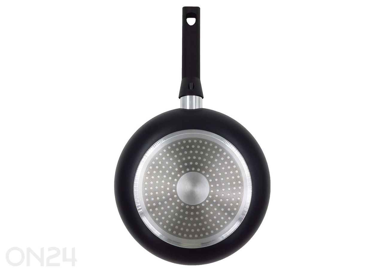 Сковорода Black Ceramic Ø 26 см + защита для сковороды, керамическая, для индукционных плит увеличить