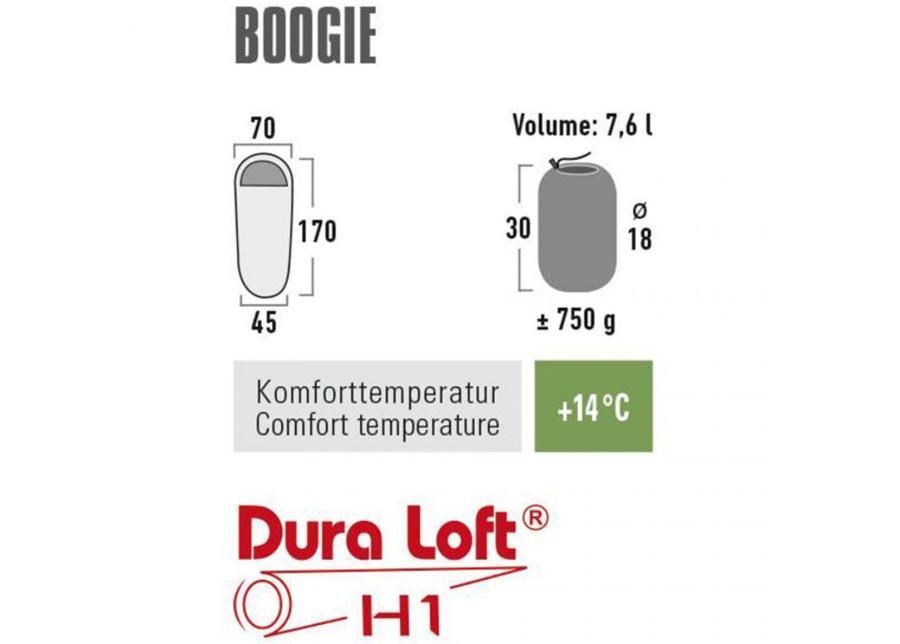 Спальный мешок High Peak Boogie 170x70x45 см увеличить