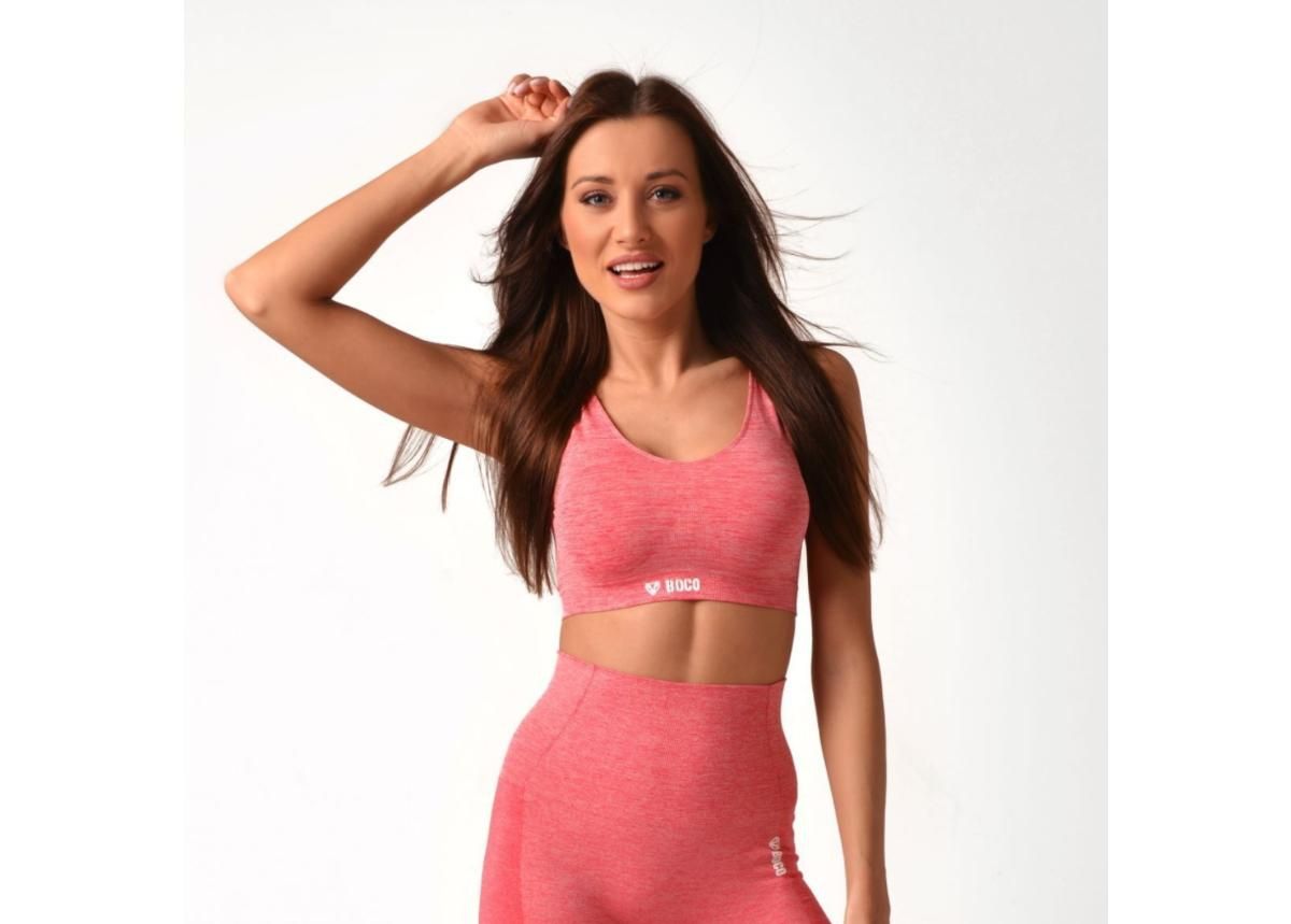 Спортивный бюстгальтер Boco Wear Raspberry Melange увеличить