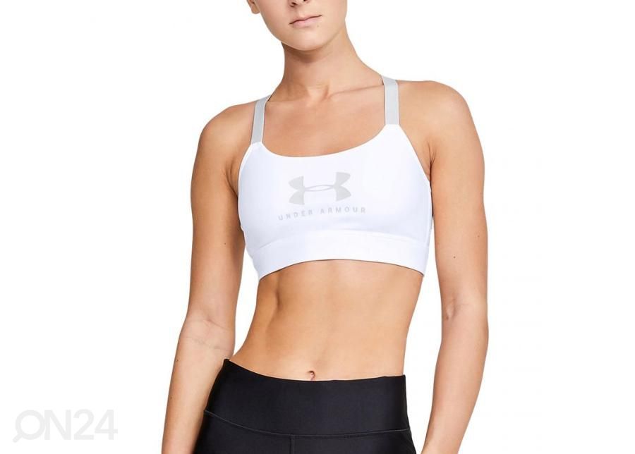 Спортивный бюстгальтер Under Armour Mid Sportstyle Graphic W 1351998 100 увеличить