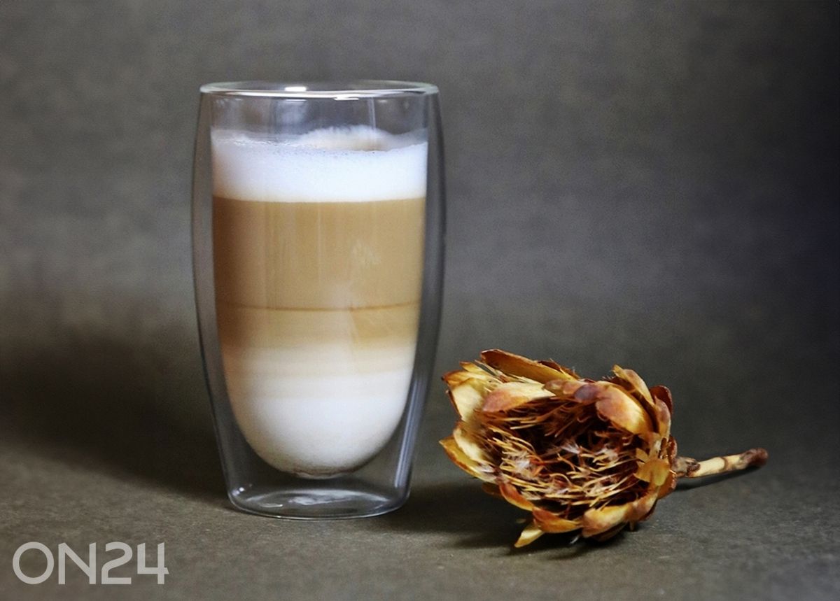 Стаканы с двойными стенками Latte, 2 шт. 350 мл увеличить