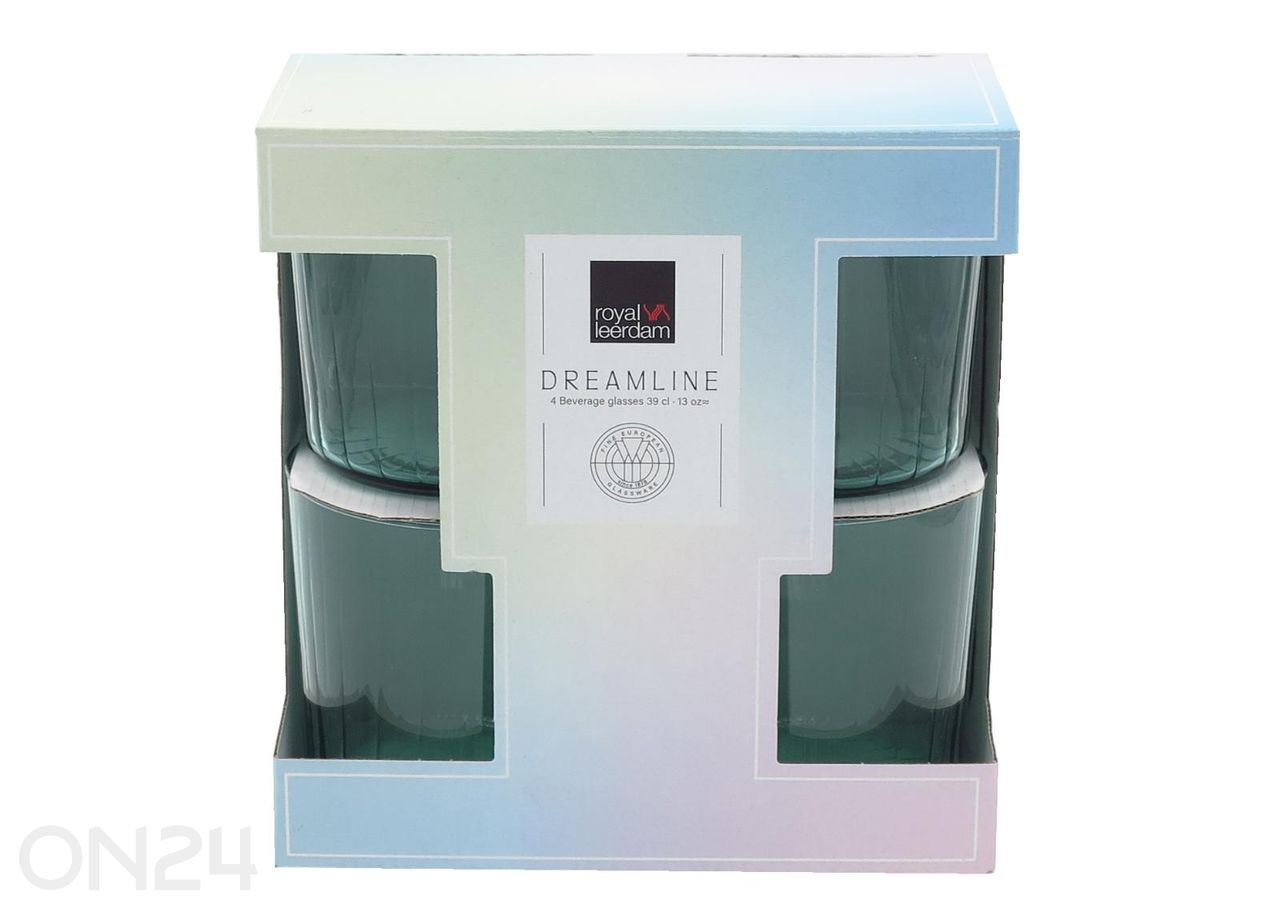 Стакан для питья Dreamline зеленый 370 мл, 4 ст. л. увеличить