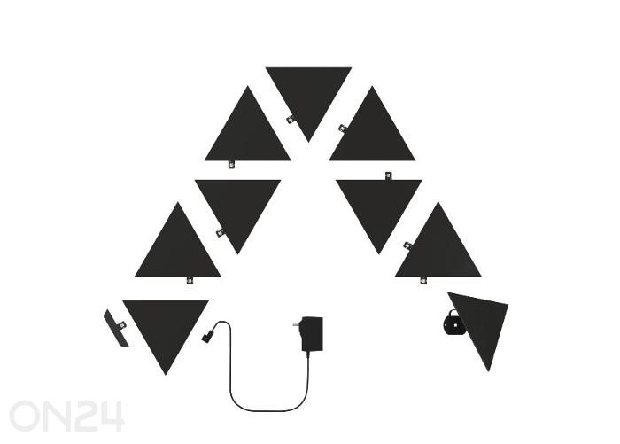 Стартовый комплект Nanoleaf Shapes Black Triangles (9 папнелей), черный увеличить