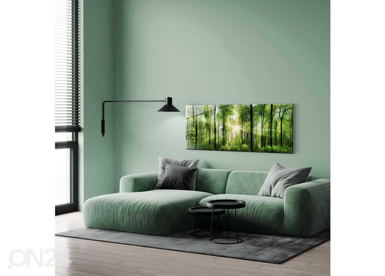 Стеклянная картина Forest 125x50 см увеличить