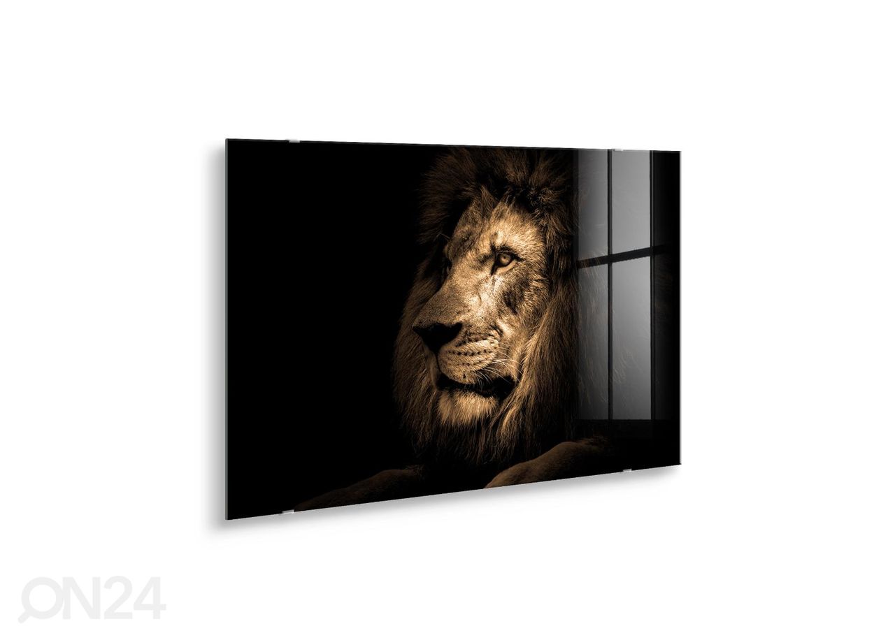 Стеклянная картина Lion 100x70 см увеличить