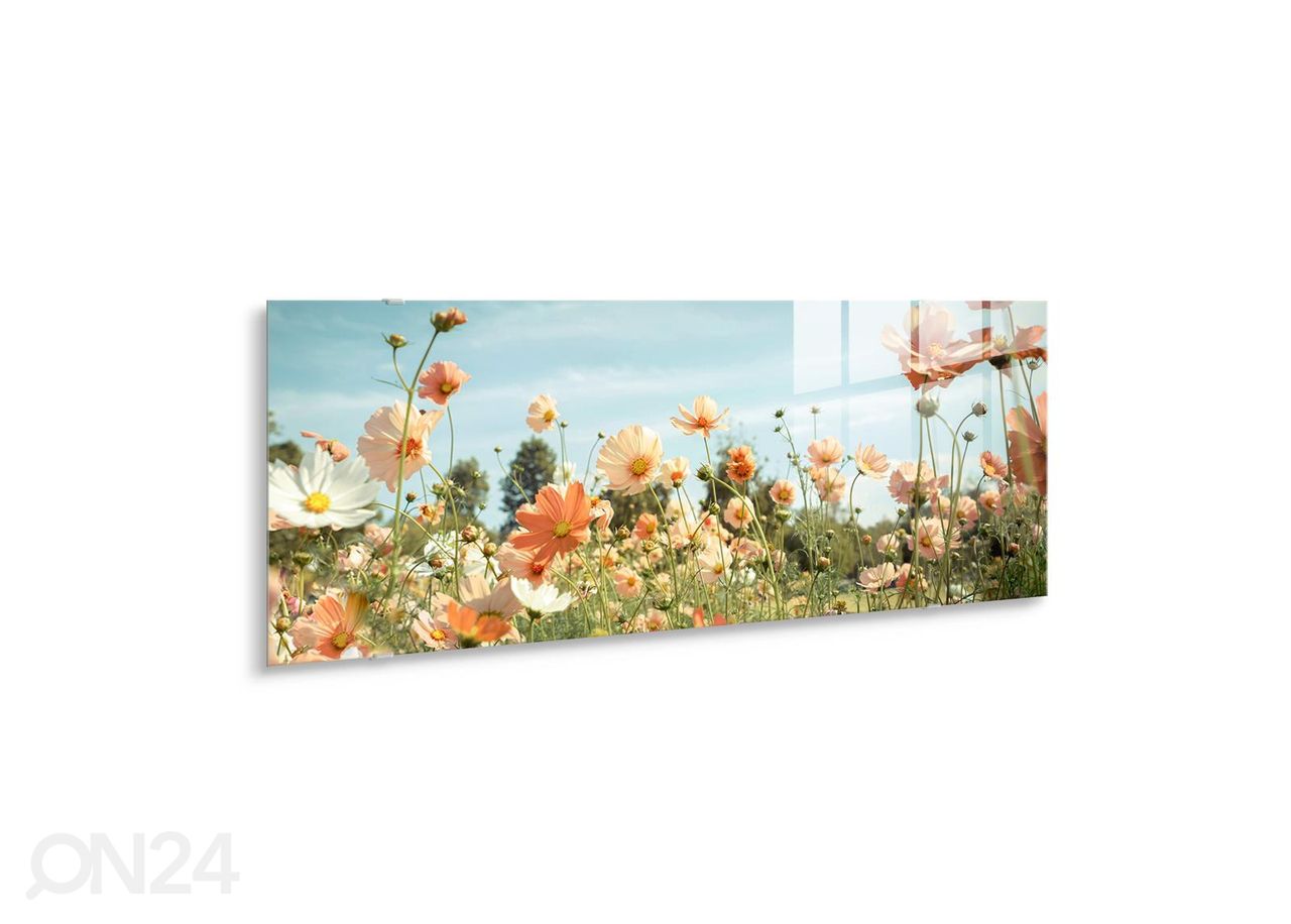 Стеклянная картина Yellow Meadow 125x50 см увеличить