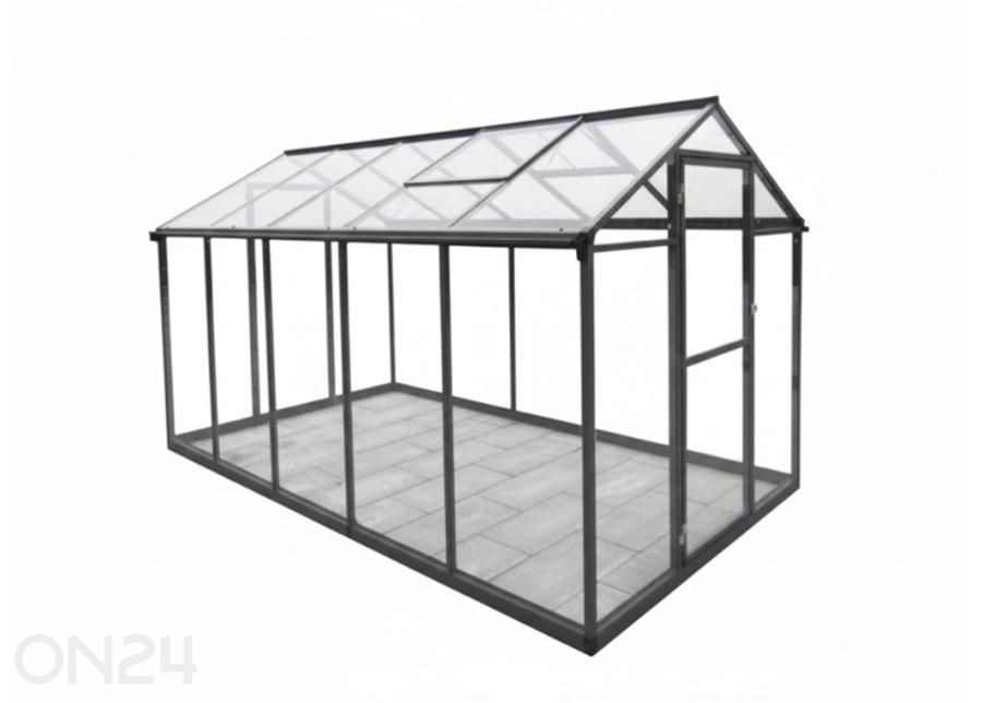 Стеклянная теплица 4,3 м² увеличить