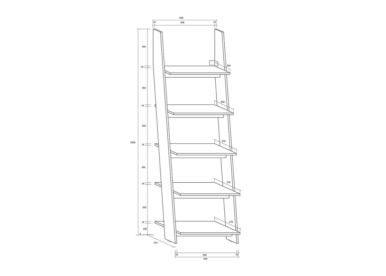 Стеллаж Mallow 60 cm увеличить