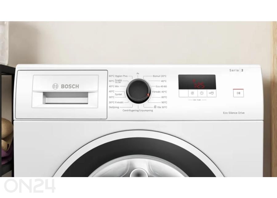 Стиральная машина Bosch WGE0240ASN Direct Drive, белая увеличить