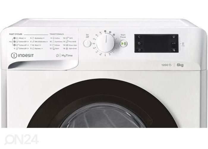 Стиральная машина Indesit MTWSE61252WKEE увеличить