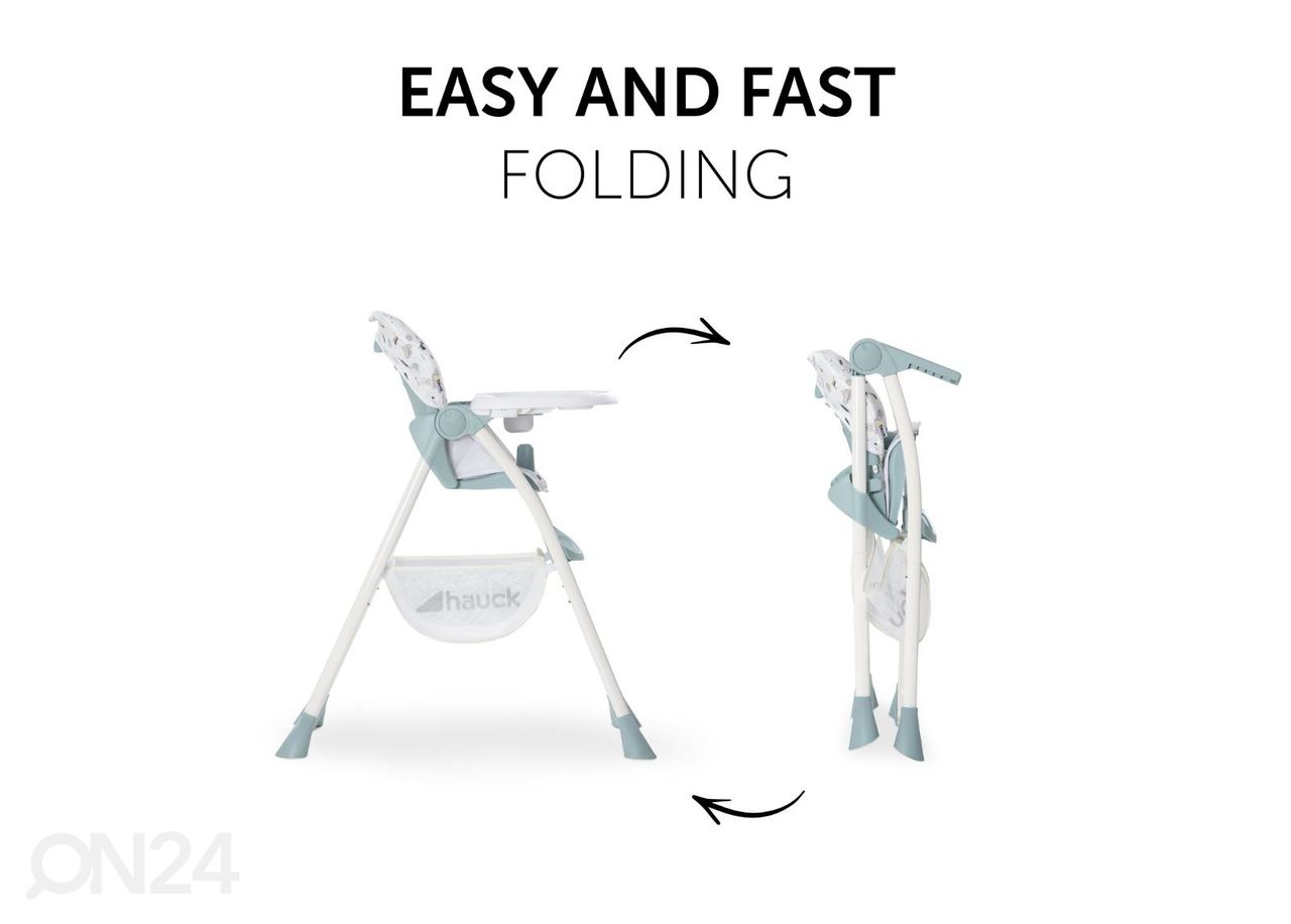 Стульчик для кормления Hauck Essential Sit N Fold Space увеличить