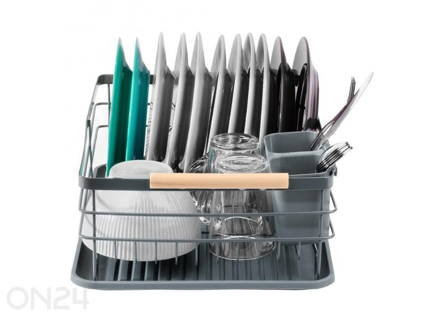 Сушилка для посуды, серая увеличить