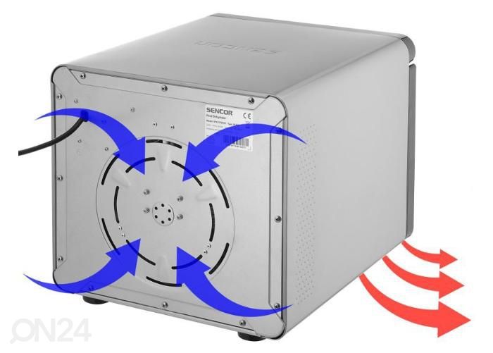 Сушилка для фруктов Sencor SFD7750SS увеличить