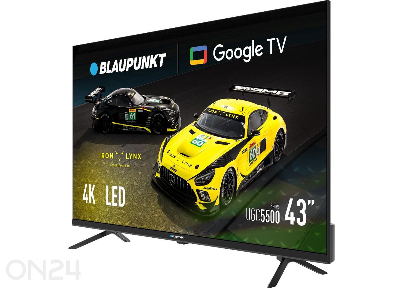 Телевизор Blaupunkt 43 дюйма (108 см) 4K Ultra HD Google TV увеличить