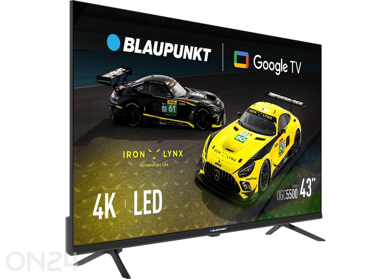 Телевизор Blaupunkt 43 дюйма (108 см) 4K Ultra HD Google TV увеличить
