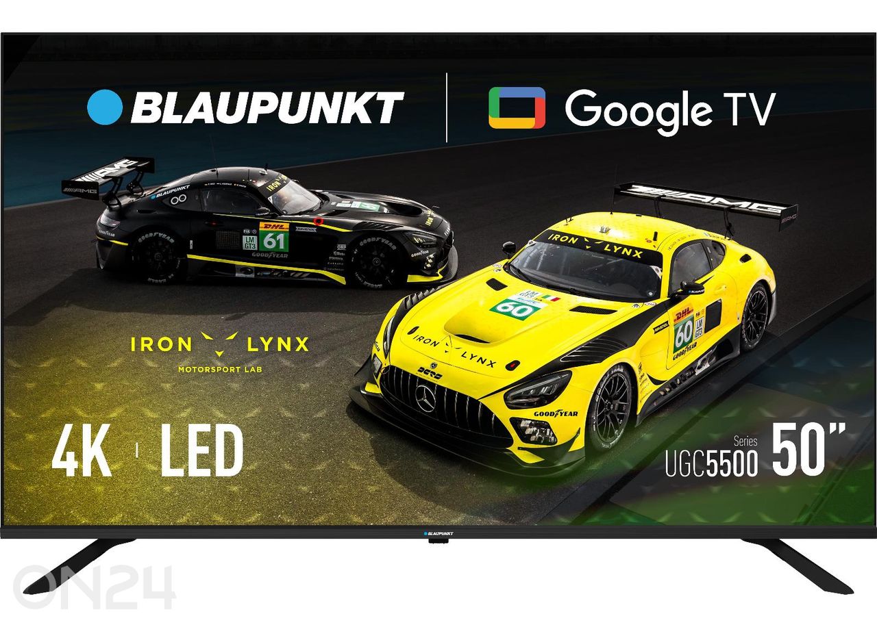 Телевизор Blaupunkt 50 дюймов (126 см) 4K Ultra HD Google TV увеличить