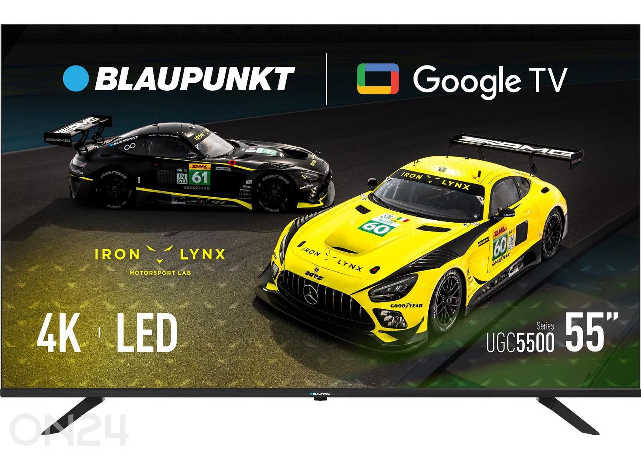 Телевизор Blaupunkt 55 дюймов (139 см) 4K Ultra HD Google TV увеличить