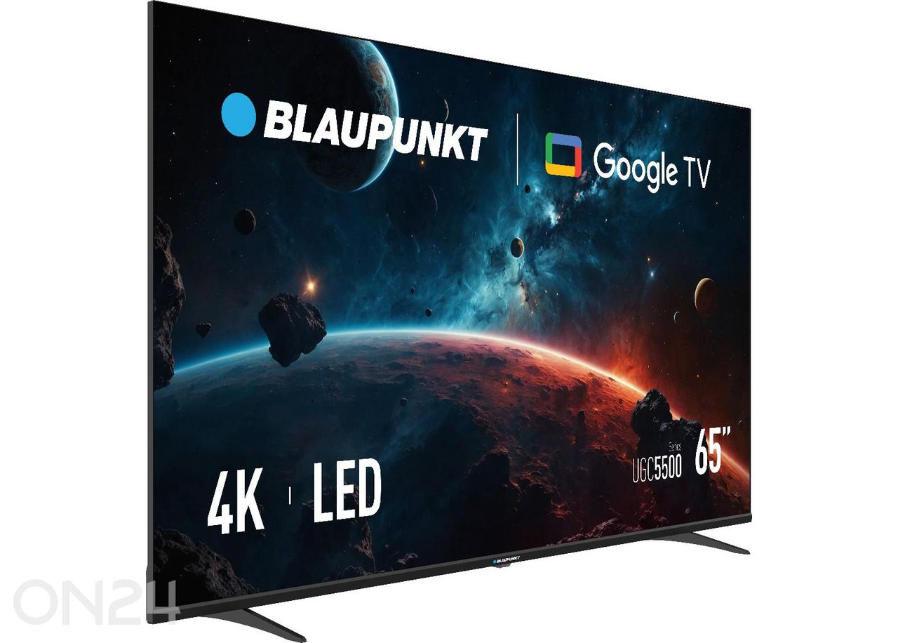 Телевизор Blaupunkt 65 дюймов (164 см) 4K Ultra HD Google TV увеличить