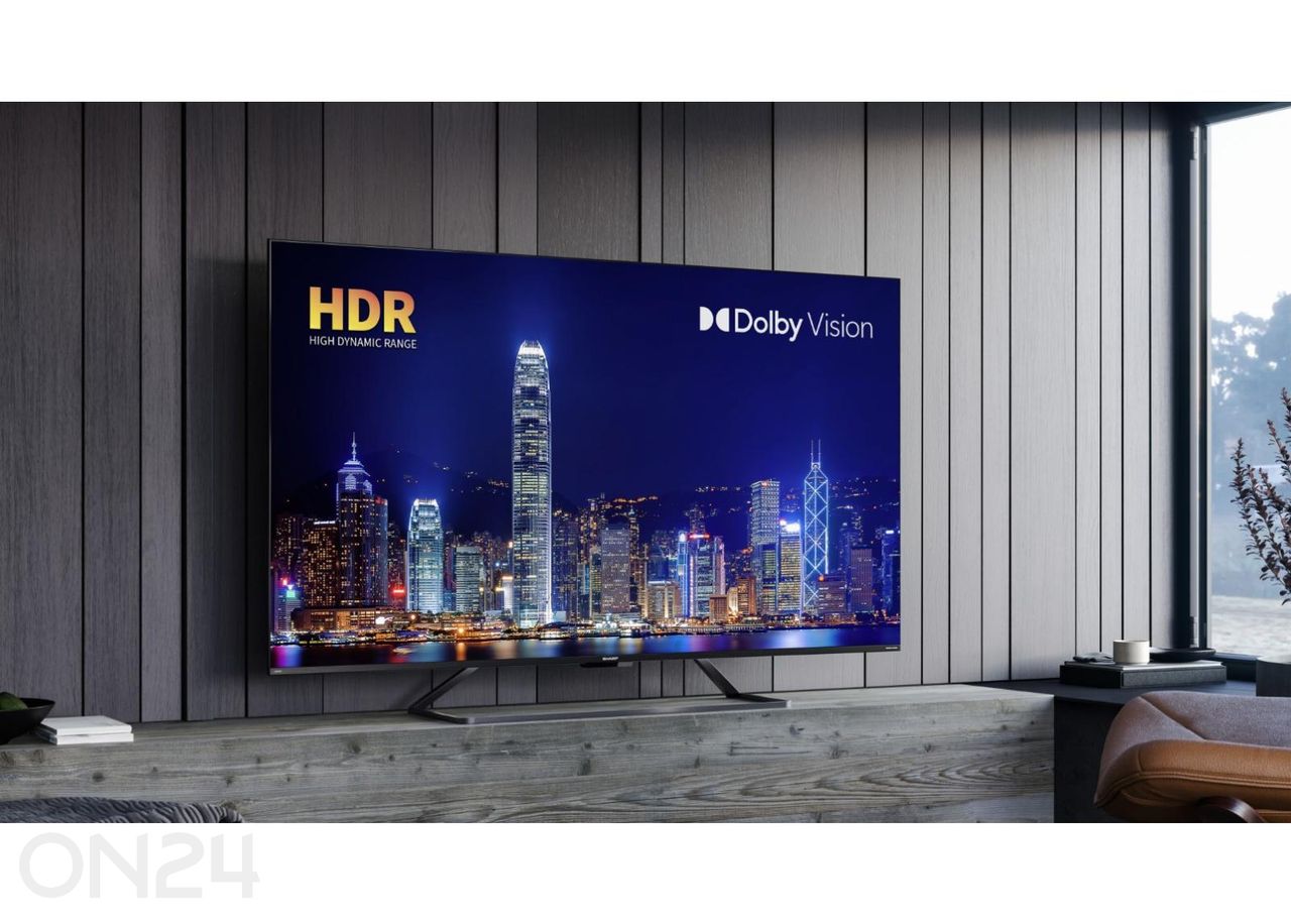Телевизор Sharp 55" (139 см) QLED 4K Ultra HD Google TV, Dolby Vision, Dolby Atmos увеличить