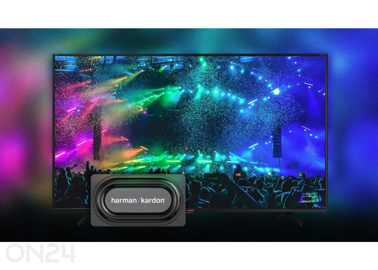Телевизор Sharp 70" (177 см) 4K Ultra HD Smart Google TV, Dolby Vision, Dolby Atmos, HARMAN/KARDON® увеличить