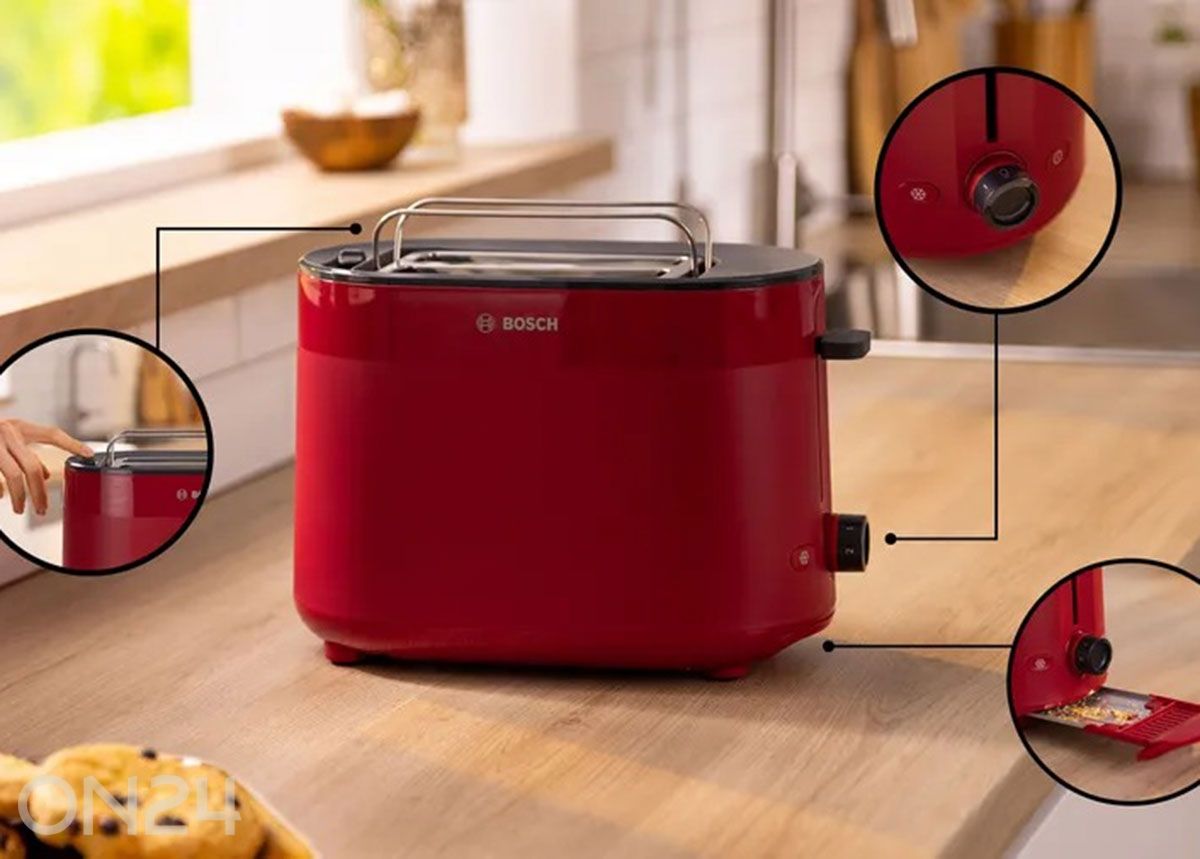 Тостер Bosch TAT2M124 увеличить