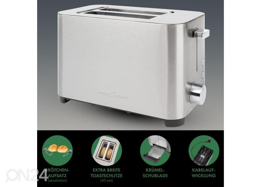 Тостер ProfiCook PCTA1251 увеличить