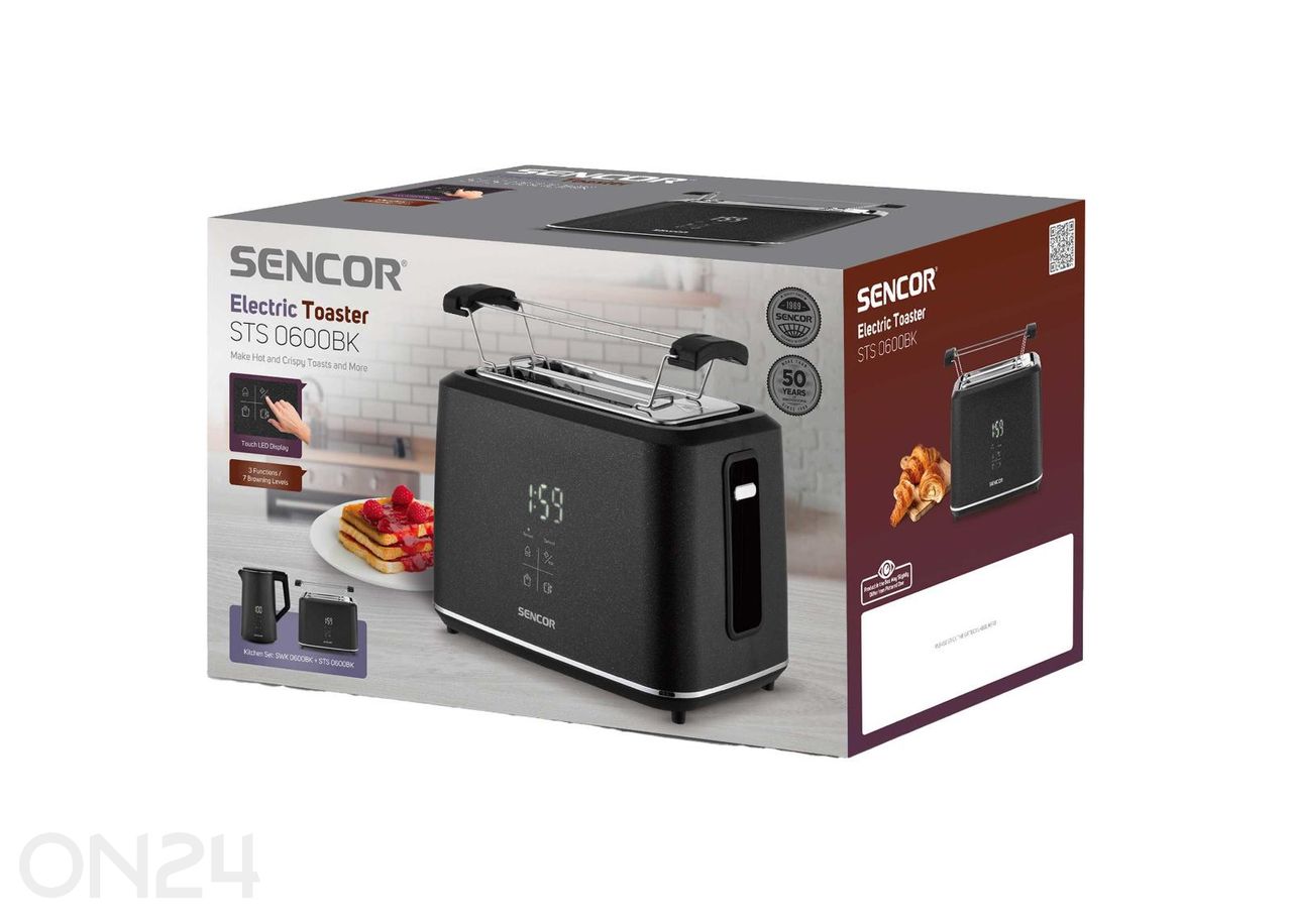 Тостер Sencor STS0600BK увеличить