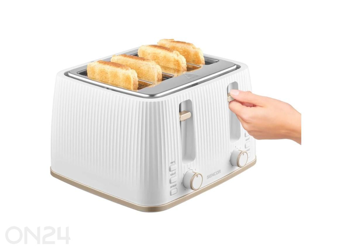 Тостер Sencor STS7540WH, белый увеличить