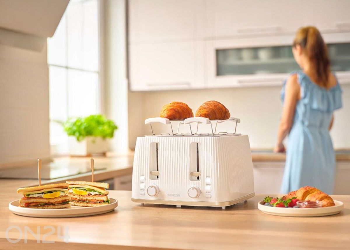 Тостер Sencor STS7540WH, белый увеличить