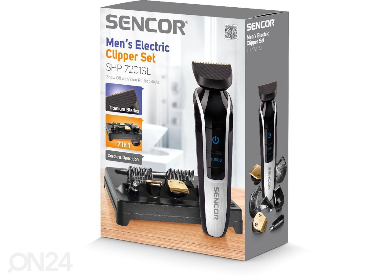 Триммер для волос и бороды Sencor SHP7201SL увеличить