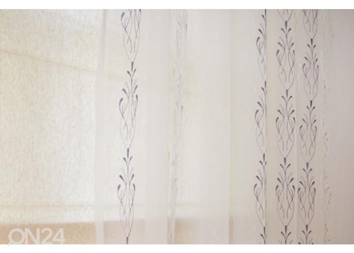 Тюлевая штора Helga синяя 290x250 см увеличить