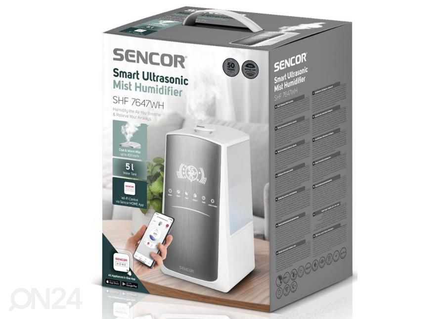 Увлажнитель воздуха Sencor SHF7647WH увеличить
