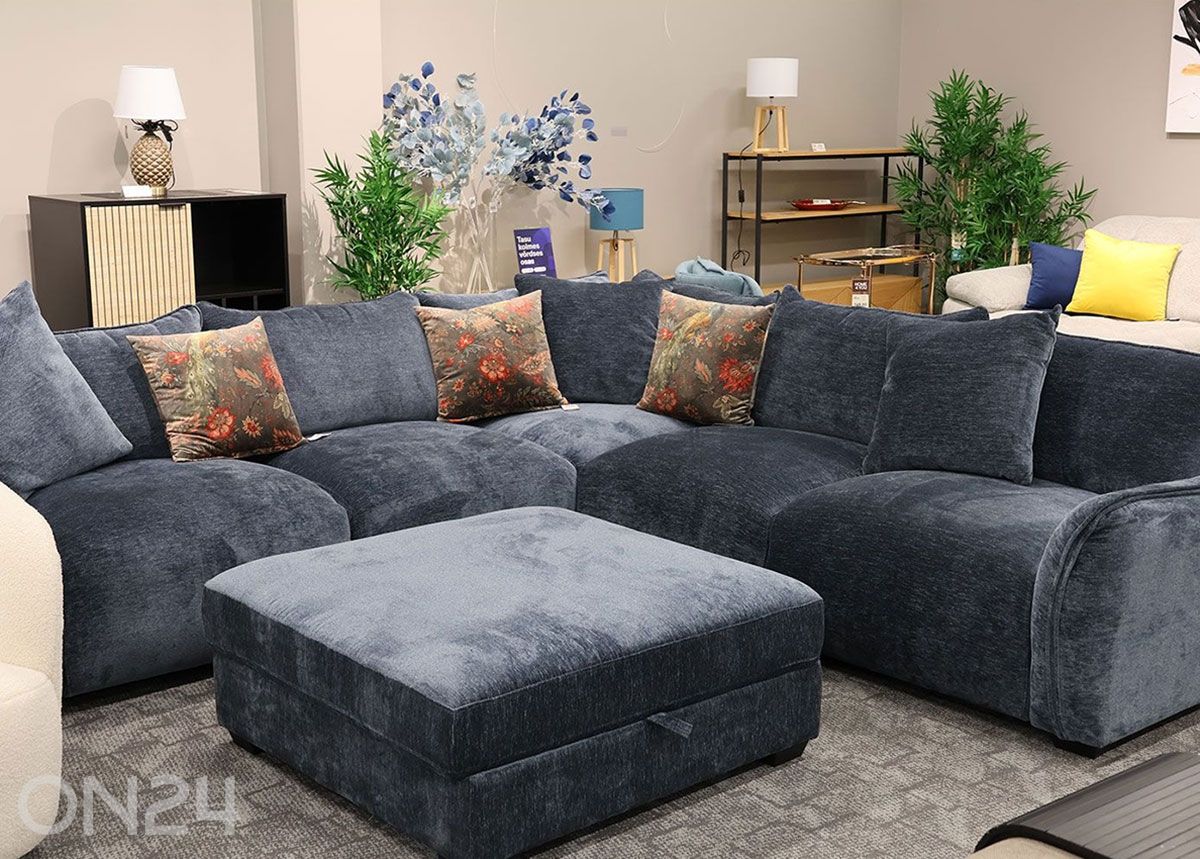 Угловой диван и пуф Divi увеличить