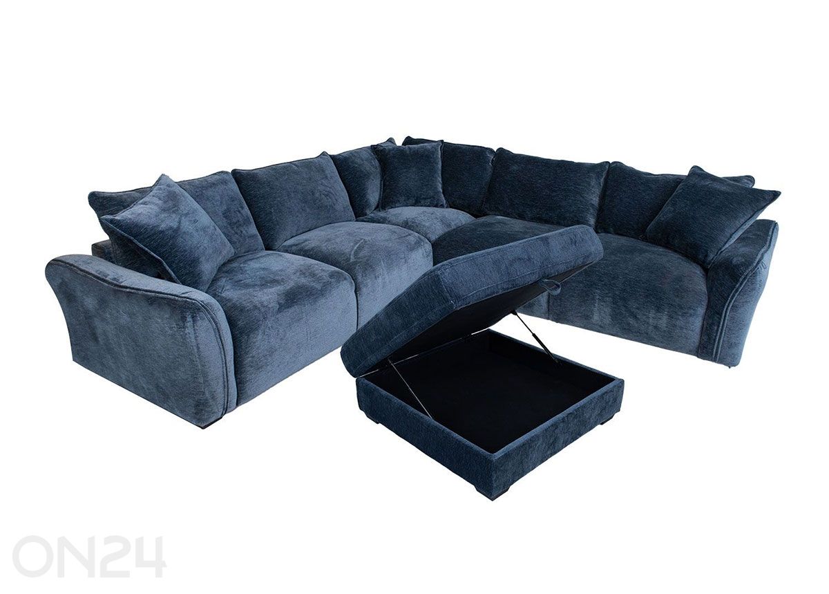 Угловой диван и пуф Divi увеличить