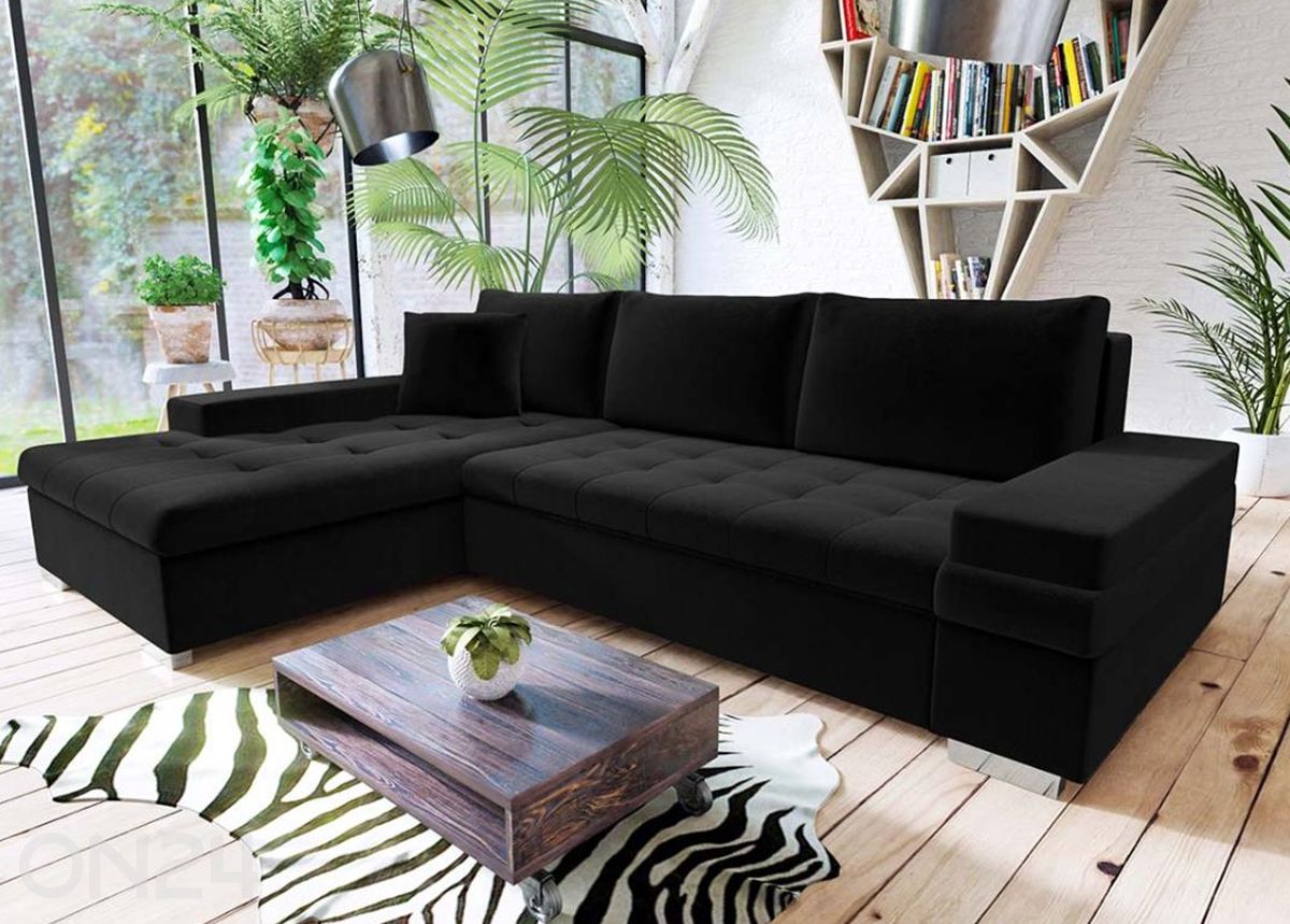 Угловой диван-кровать с ящиком Firenze увеличить