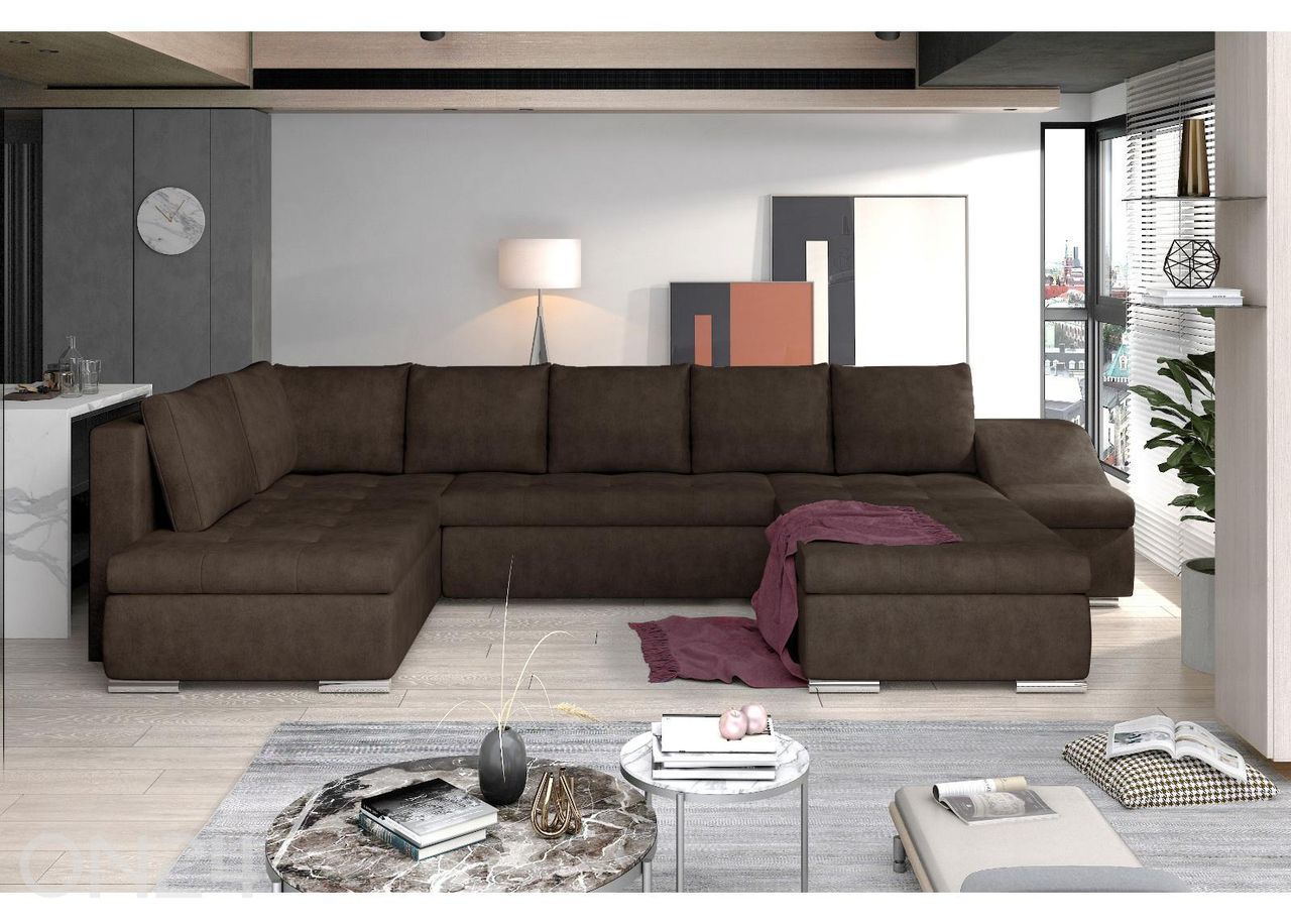 Угловой диван-кровать с ящиком Giovanni увеличить