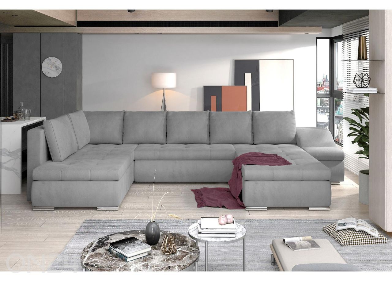 Угловой диван-кровать с ящиком Giovanni увеличить