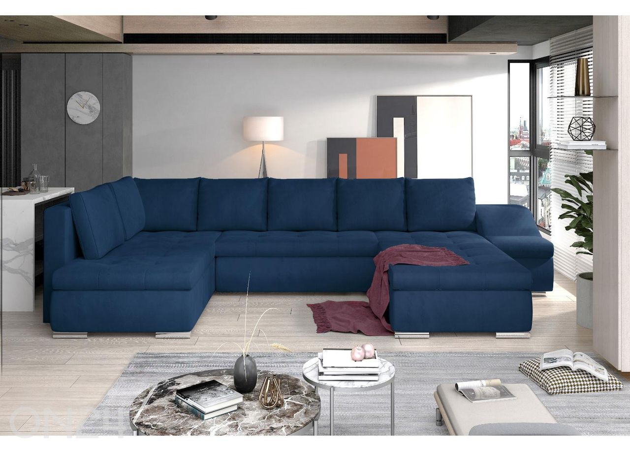 Угловой диван-кровать с ящиком Giovanni увеличить