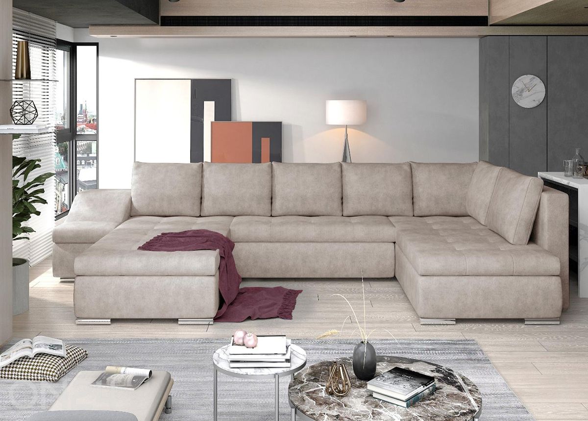 Угловой диван-кровать с ящиком Giovanni увеличить