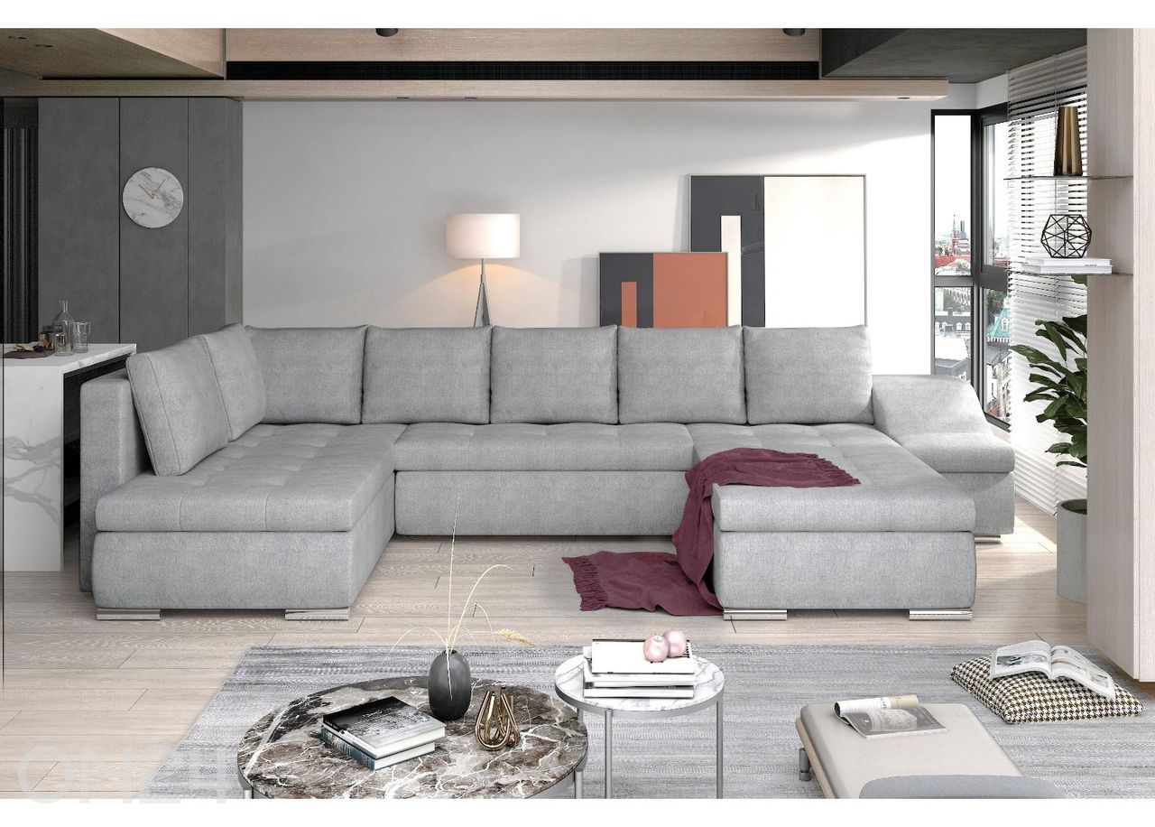 Угловой диван-кровать с ящиком Giovanni увеличить