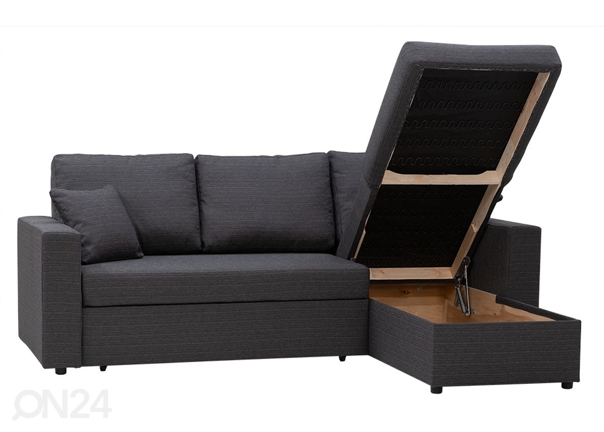 Угловой диван-кровать с ящиком Katrin увеличить