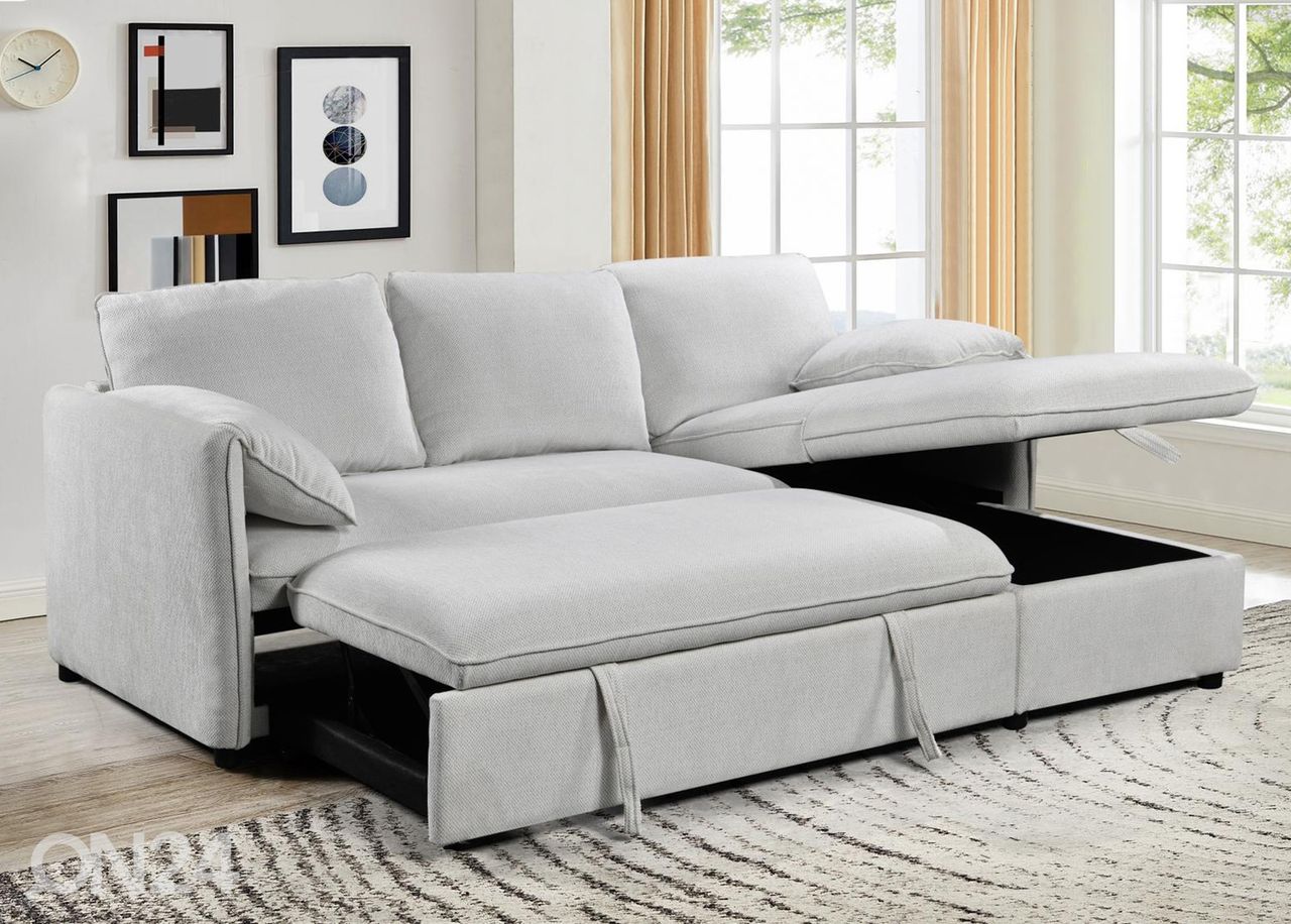 Угловой диван-кровать с ящиком Lota увеличить