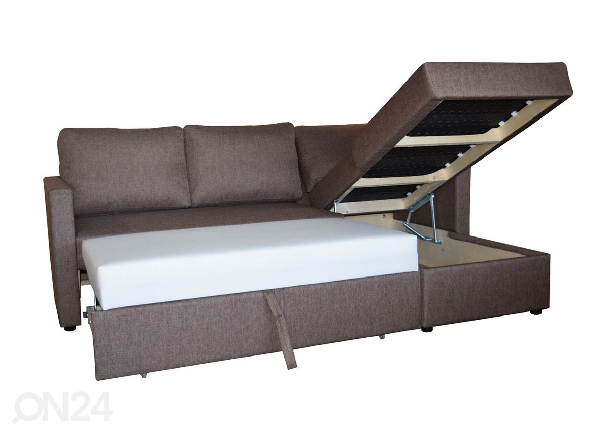 Угловой диван-кровать с ящиком Susanna увеличить
